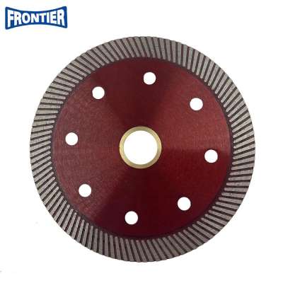 105*1.4/1.0*10*110*20mm Hot Press 4inch high quality turbo diamond saw blade for  cutting tile, porcelain