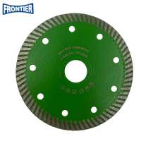 115*1.2/0.8*10*72*22.23mm Hot Press turbo diamond saw blade for dry cutting hard ceramic tile