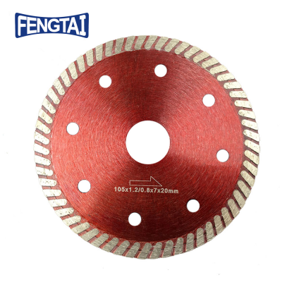 4 inch hot press thin turbo saw blade for cutting ceramic and tile