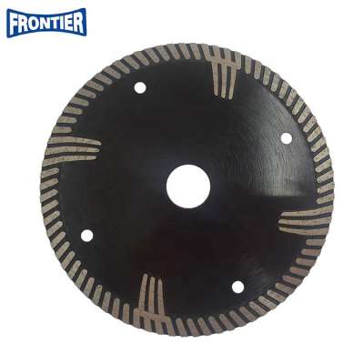 125*2.6/1.4*9*22.23mm 5inch Hot Press turbo diamond cutting saw blade for granite , concrete