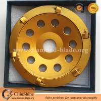 Diamond PCD grinding cup wheel for concrete floor coating removal