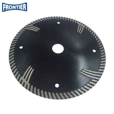 180*2.8/1.6*9*22.23mm 7inch Hot Press turbo diamond saw blade for dry cutting reinforced concrete and granite