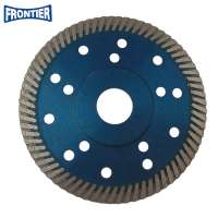 115*2.2/1.2*10*72*22.23mm 4.5 inch Hot Press diamond turbo saw blade for dry cutting reinforced concrete