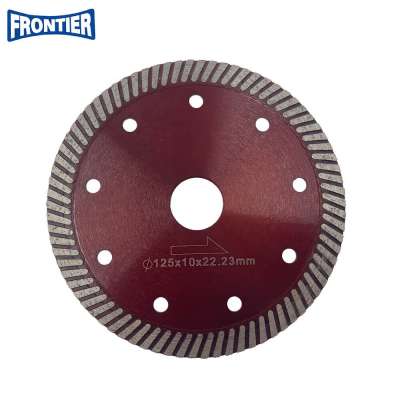 150*2.4/1.4*10*80*22.23mm Hot Press 6inch CN supplier turbo diamond circular saw blade for dry cutting disc ceramic tile