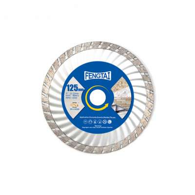 125mm Cold Press Turbo Wave Diamond Saw Blades Disc China supplier  for Dry & Wet Cutting Concrete, Granite, Marble